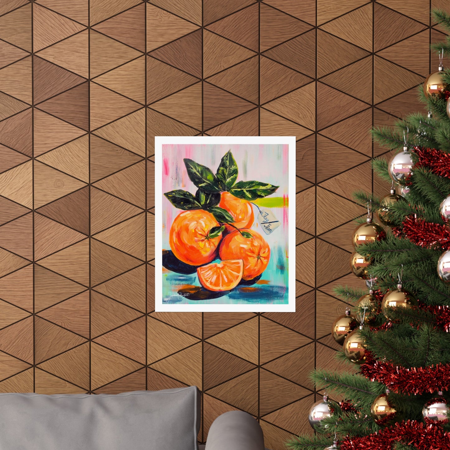 "Oran-GAY They/Them" Fine Art Print