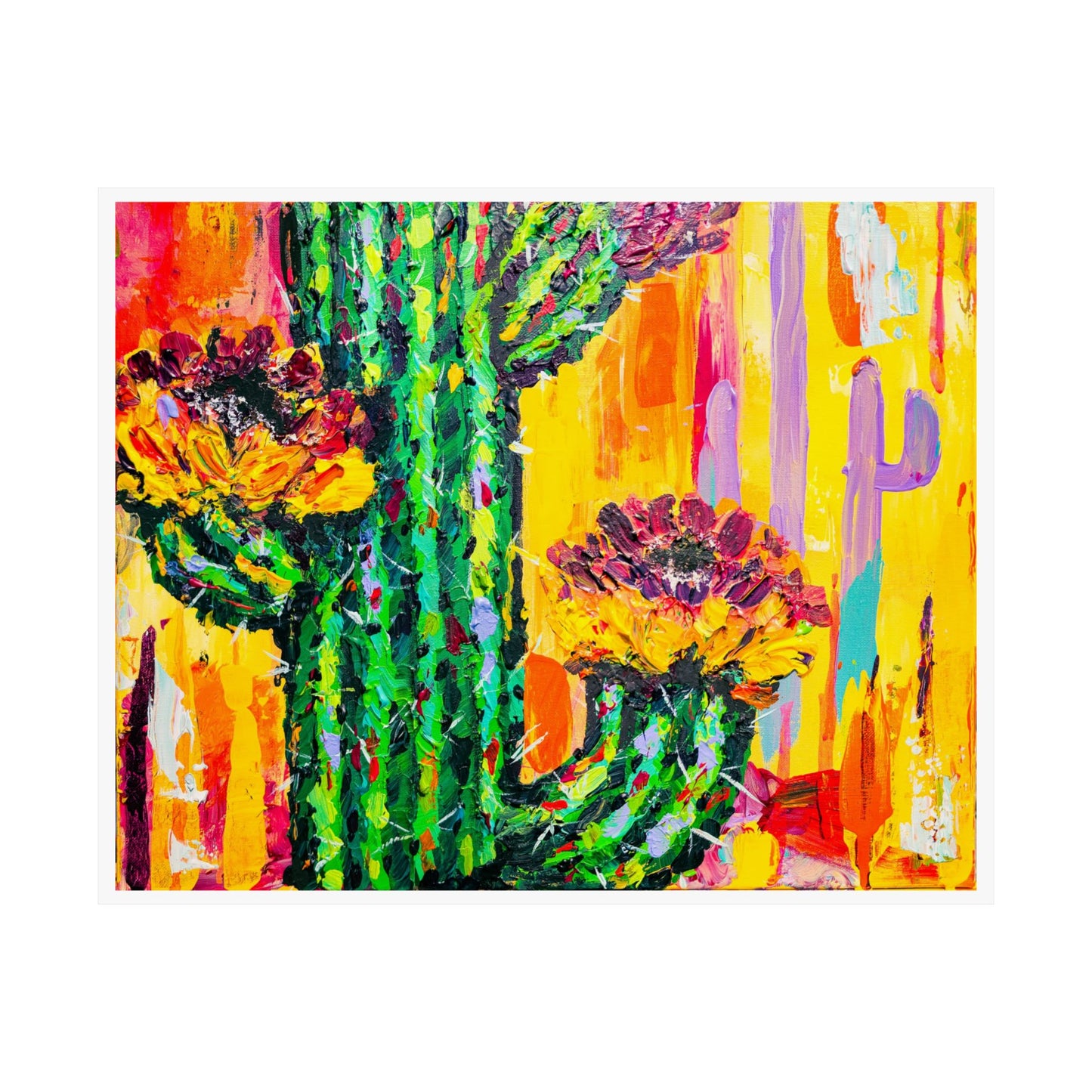 "Cactus Kisses" Art64 2025 Fine Art Print