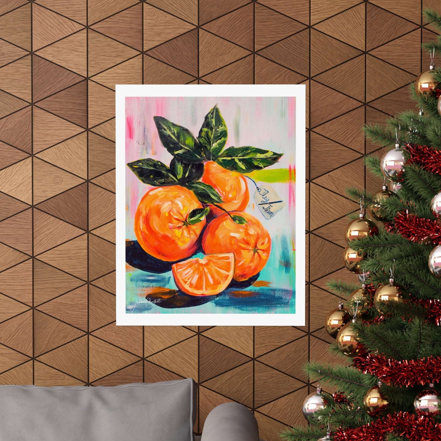 "Oran-GAY They/Them" Fine Art Print