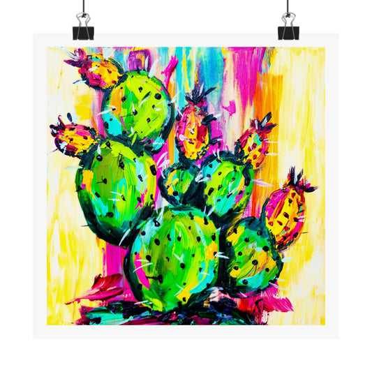 "Cactus Parade" Art64 2025 Fine Art Print