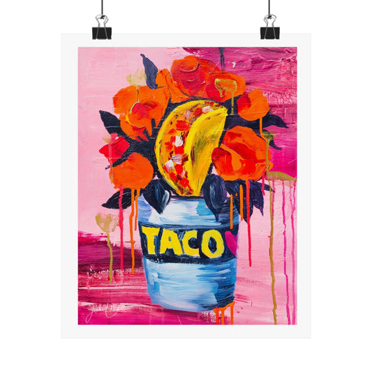 "A Bouquet of Tacos" Fine Art Print