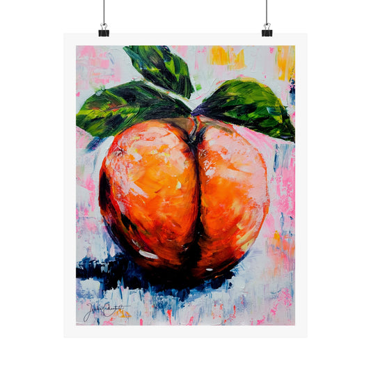 "A Plump Peach" Fine Art Print