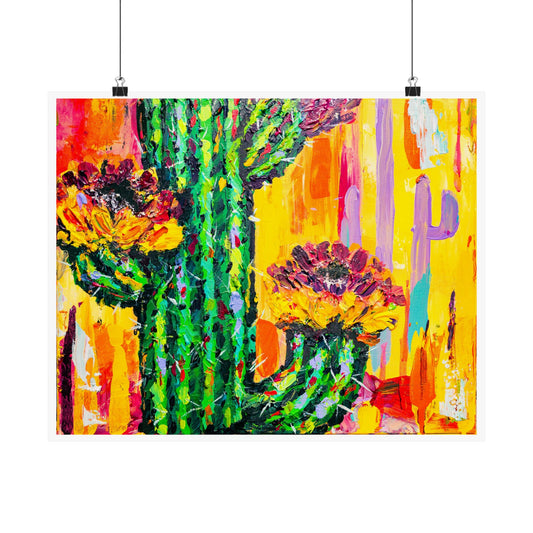"Cactus Kisses" Art64 2025 Fine Art Print